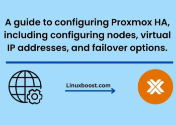 A guide to configuring Proxmox HA, including configuring nodes, virtual IP addresses, and failover options.