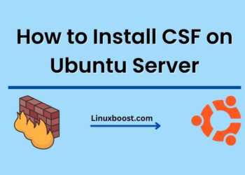 How to Install CSF on Ubuntu Server