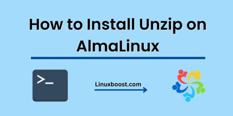 How to Install Unzip on AlmaLinux