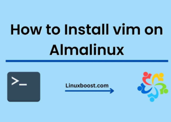 How to Install vim on Almalinux