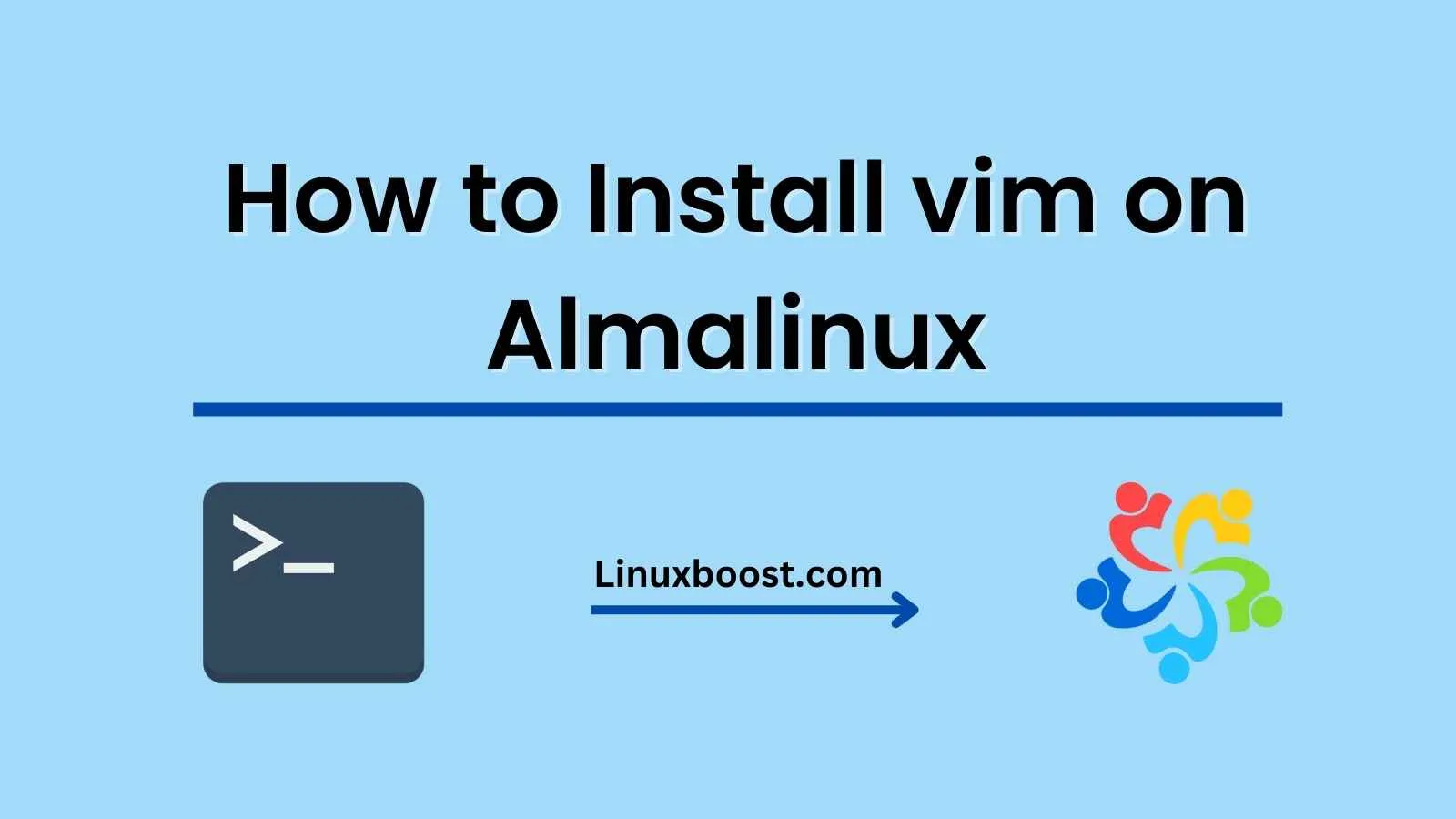 How to Install vim on Almalinux