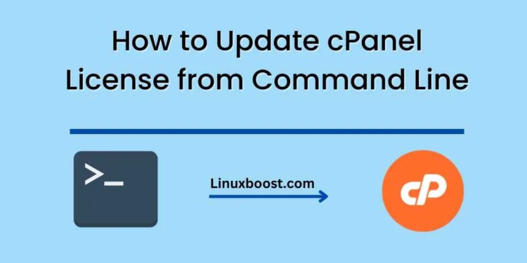 How to Update cPanel License from Command Line