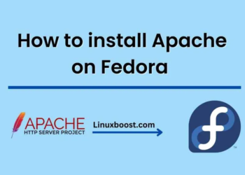 How to set up a web server on Fedora using Apache
