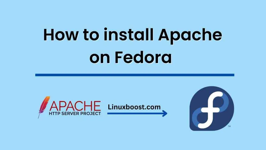 How to set up a web server on Fedora using Apache