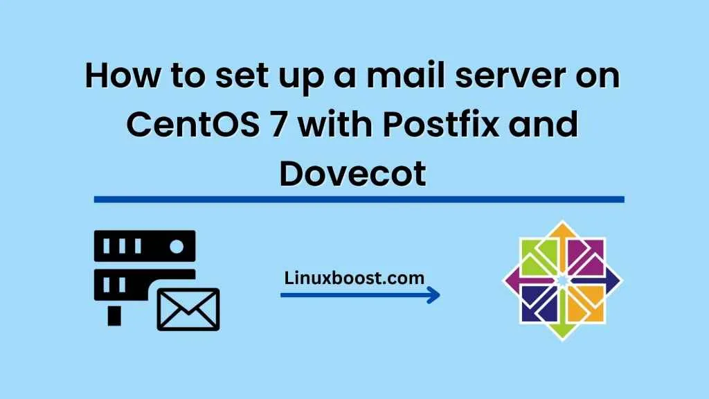 How to set up a mail server on CentOS 7 with Postfix and Dovecot