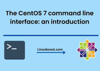 The CentOS 7 command line interface