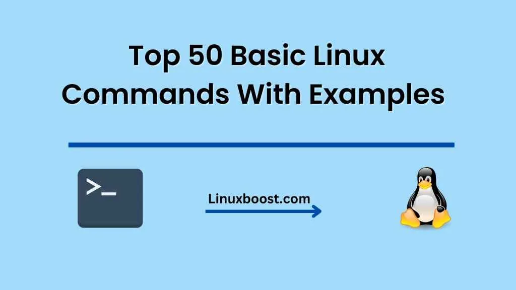 Top 50 Basic Linux Commands With Examples