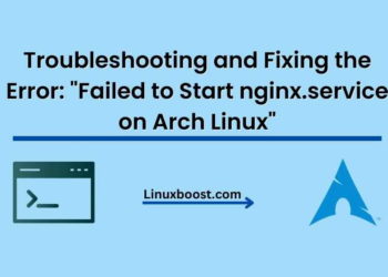 Failed to Start nginx.service on Arch Linux