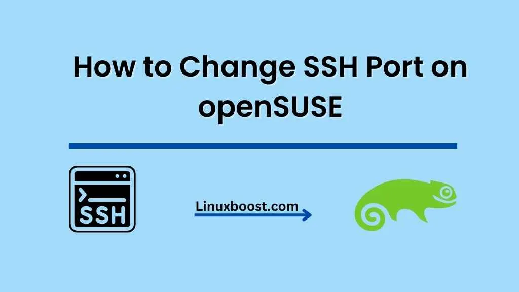 How to Change SSH Port on openSUSE