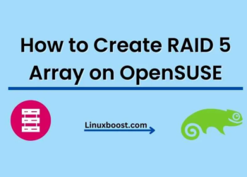How to Create RAID 5 on OpenSUSE