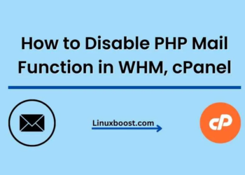 How to Disable PHP Mail Function in WHM, cPanel
