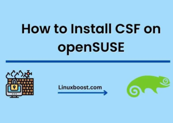 How to Install CSF on openSUSE