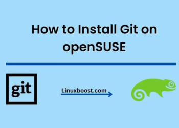 How to Install Git on openSUSE
