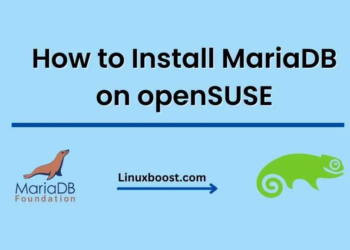 How to Install MariaDB on openSUSE