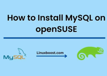 How to Install MySQL on openSUSE