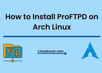 How to Install ProFTPD on Arch Linux