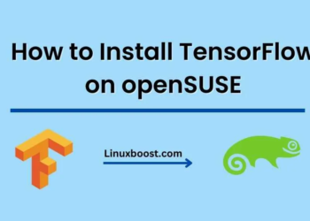 How to Install TensorFlow on openSUSE