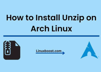 How to Install Unzip on Arch Linux