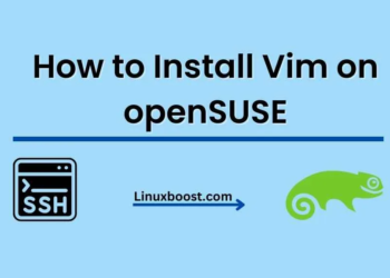 How to Install Vim on openSUSE