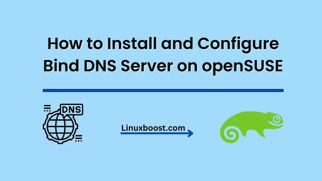 How to Install and Configure Bind DNS Server on openSUSE