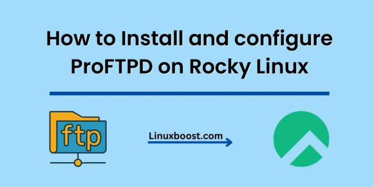How to Install and configure ProFTPD on Rocky Linux