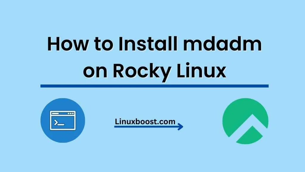 How to Install mdadm on Rocky Linux
