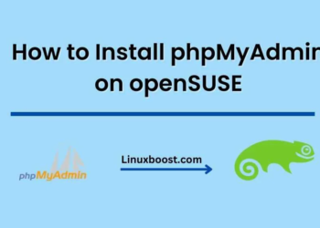 How to Install phpMyAdmin on openSUSE