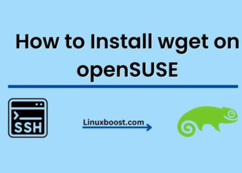 How to Install wget on openSUSE