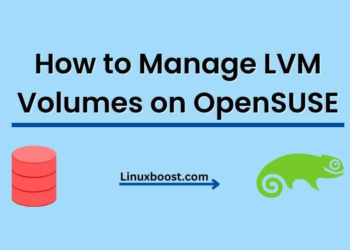 How to Manage LVM Volumes on OpenSUSE