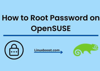How to Root Password on OpenSUSE