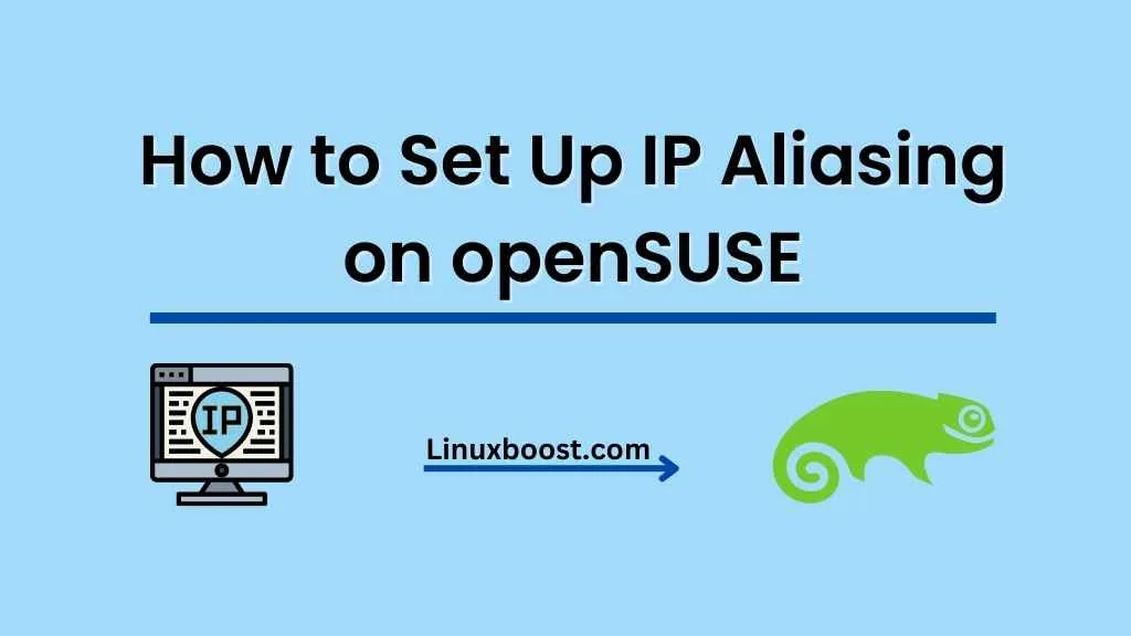 How to Set Up IP Aliasing on openSUSE