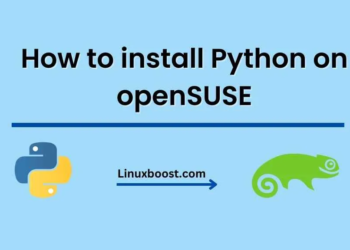 How to Install Python on openSUSE